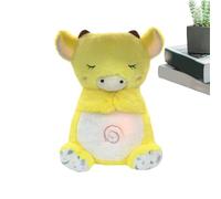 Gungtj Light up Cow Plush | Animated Kids Plush Soother with Lullaby Nightlight | Multi-Functional Lighting Up Plush Toy for Boys and Girls, for Thanksgiving and Birthdays