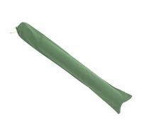 Gungtj Long Canvas Sandbags, Thickened Flooding Sacks, Multifunctional Sand Bags, Flood Water Barrier, Elastic Bands, (47.24 * 9.84 Inches), Ideal for Protecting Doors And from Submersion
