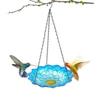 Gungtj Mangiatoia per - Dispensatore Alimentare a Appendibile,Bagno Design Petali di - per Osservazione Parrocchetti in Giardino Balcone Terrazzo Recinzione