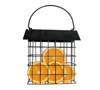 Gungtj Mangiatoia per , in metallo e resistente alle intemperie, a prova di scoiattoli, per mangiare e osservare gli in giardino, terrazza, casa, per voliere, fringuelli