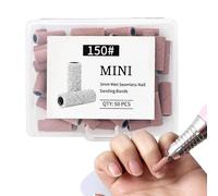 Gungtj Mini abrasivi - 50 pezzi compatti strumenti per manicure salone - mini abrasivi per trapano per unghie - per scuola al chiuso fidanzata, moglie, , sorella, figlia