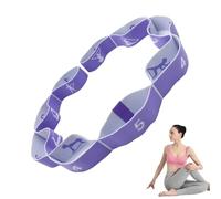 Gungtj per yoga, allungabile,per allungamento fisico delle gambe con passanti - Fasce di resistenza per gambe, attrezzature per lo stretching per allenamenti in palestra a casa, esercizi, pilates e