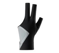 Gungtj Pool Glove Left Hand, 3 Finger Billiard Glove for Hand, Professional Elastic Breathable Quick Dry Anti-Slip Accessory for Cue Sport Training, Men Women, 3,66 pollici