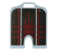 Gungtj Putting Training Mirror, Acrylic Alignment Aid, Portable Practice Trainer, Sturdy Material, Adjustable Design, (9,06 x 11,22 x 0,24 inches), Perfect for Improving Placing Accuracy