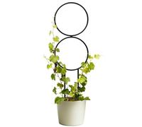 Gungtj Supporto per giardino - Rete estensibile, contenitore robusto con regolazione personalizzabile, design resistente alle intemperie, alla crescita delle piante