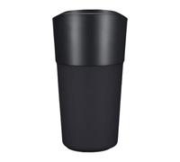 Gungtj Trash Bin for Car, Small Leakproof Garbage Bin Trash Can, Leather Dustbin Multipurpose Container, Interior Accessories, Storage Organizer for Auto Home, 6.5x3.54x2.56 Inches