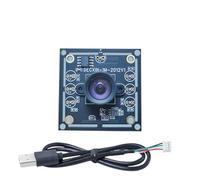 Gungtj USB Camera Module, 1 Megapixel Camera Board, OV9732 Sensor, 1280x720P Webcam, Wide Angle Lens, Computer Accessories for Face Recognition, Ideal for Security