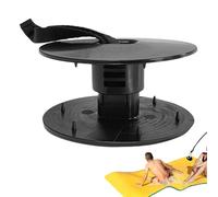 Gungtj Water Mat Tether, Float Matting Tether Kits, 3,58 x 1,77 pollici Tie Down System with Secure Attachment Hook and Hanger for Foam Pads, Boats, Kayak, Lake Beach Outdoor Summer Activities