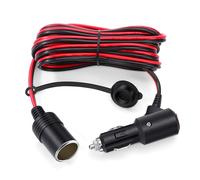 GUNGY 4M Prolunga Accendisigari Auto 12V/24V Presa Accendisigari 16AWG Cavo di Prolunga Spinotto Adattatore Accendisigari con Interruttore per Auto Camion Camper