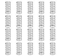 GUNGY Molle Compressione 10mm Molla in Acciaio Inossidabile 304 Diametro Filo 0,4mm Diametro Esterno 5mm Forza Molla 0,2kg 20 Pezzi