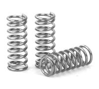 GUNGY Molle Compressione 10mm Molla in Acciaio Inossidabile 304 Diametro Filo 0,5mm Diametro Esterno 4mm Forza Molla 0,7kg 20 Pezzi