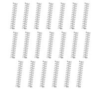 GUNGY Molle Compressione 15mm Molla in Acciaio Inossidabile 304 Diametro Filo 0,32mm Diametro Esterno 3mm Forza Molla 0,3kg 20 Pezzi