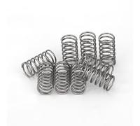 GUNGY Molle Compressione 15mm Molla in Acciaio Inossidabile 304 Diametro Filo 0,7mm Diametro Interno 6mm Forza Molla 0,6kg 20 Pezzi
