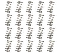 GUNGY Molle Compressione 20mm Molla in Acciaio Inossidabile 304 Diametro Filo 1,2mm Diametro Esterno 10mm Forza Molla 3,6kg 20 Pezzi
