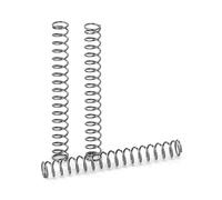 GUNGY Molle Compressione 25mm Molla in Acciaio Inossidabile 304 Diametro Filo 0,32mm Diametro Esterno 3mm Forza Molla 0,45kg 20 Pezzi