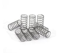 GUNGY Molle Compressione 25mm Molla in Acciaio Inossidabile 304 Diametro Filo 0,75mm Diametro interno 10mm Forza Molla 0,45kg 10 Pezzi