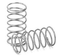 GUNGY Molle Compressione 25mm Molla in Acciaio Inossidabile 304 Diametro Filo 0,85mm Diametro Esterno 13mm Forza Molla 0,56kg 10 Pezzi