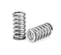 GUNGY Molle Compressione 25mm Molla in Acciaio Inossidabile 304 Diametro Filo 2mm Diametro Esterno 13mm Forza Molla 12,55kg 10 Pezzi