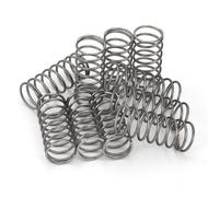 GUNGY Molle Compressione 35mm Molla in Acciaio Inossidabile 304 Diametro Filo 1,2mm Diametro interno 12mm Forza Molla 1,4kg 10 Pezzi