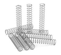 GUNGY Molle Compressione 45mm Molla in Acciaio Inossidabile 304 Diametro Filo 0,5mm Diametro Esterno 8mm Forza Molla 0,34kg 10 Pezzi