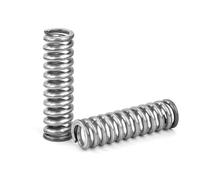 GUNGY Molle Compressione 45mm Molla in Acciaio Inossidabile 304 Diametro Filo 2,3mm Diametro Esterno 13mm Forza Molla 22,54kg 10 Pezzi