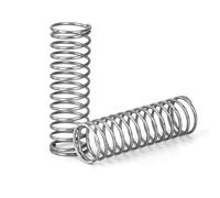 GUNGY Molle Compressione 50mm Molla in Acciaio Inossidabile 304 Diametro Filo 1,2mm Diametro Esterno 16mm Forza Molla 1,1kg 4 Pezzi