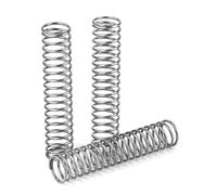 GUNGY Molle Compressione 60mm Molla in Acciaio Inossidabile 304 Diametro Filo 1,1mm Diametro interno 10mm Forza Molla 1,35kg 10 Pezzi