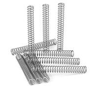 GUNGY Molle Compressione 80mm Molla in Acciaio Inossidabile 304 Diametro Filo 1mm Diametro interno 8mm Forza Molla 1,8kg 10 Pezzi