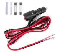 GUNGY Spinotto Accendisigari Auto con Interruttore 12V/24V Presa Accendisigari Cavo Prolunga 2M 14AWG Spina Accendisigari Maschio con Fusibile 15 A per Auto SUV Camper