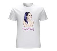 Guniangjia Katy Perry T-Shirt for Men, Tee T-Shirt White S