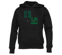 Gunmant Breaking Bad Br Ba Chemical Symbols Pullover Nero a Maniche Lunghe Unisex da Donna Uomo con Cappuccio Hoodie Mens Womens Black L