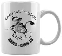Gunmant Camp Half-Blood Hades - Cabin 13 Tazza Bianca in Ceramica Caffè Tè Tazza d'acqua Ufficio Casa White Ceramic Mug