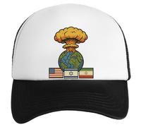 GUNMANTOR Conflitto tra Israele E Iran Classico da Baseball per Ragazze dei Ragazzi Snapback Regolabile