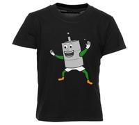 GUNMANTOR Dartmouth College Keggy Maglietta Nero Girocollo Manica Corta per Bambini Ragazzi Ragazze