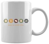 GUNMANTOR È Ora Di Sistemare La Questione Tazza Bianca in Ceramica Caffè Tè Tazza d'acqua Ufficio Casa