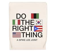 GUNMANTOR Fai La Cosa Giusta Biege Sport Borsa da Palestra da Vviaggio Resistente Ecologic