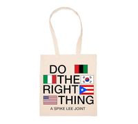 GUNMANTOR Fai La Cosa Giusta Borsa Della Spesa Beige Riutilizzabile Durevole Ecologico Reusable Shopping Bag