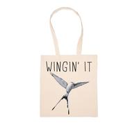 GUNMANTOR Gioco Da Tavolo Wingspan Wingin' It Borsa Della Spesa Beige Riutilizzabile Durevole Ecologico Reusable Shopping Bag