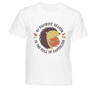 GUNMANTOR La Mia Stagione Preferita Maglietta Bianca Girocollo Manica Corta per Bambini Ragazzi Ragazze