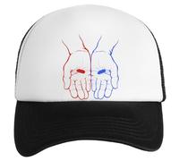 GUNMANTOR Pillola Rossa O Pillola Blu The Matix Classico da Baseball per Ragazze dei Ragazzi Snapback Regolabile