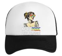 GUNMANTOR più Orgoglio, Meno Pregiudizi Classico da Baseball per Ragazze dei Ragazzi Snapback Regolabile