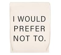 GUNMANTOR Preferirei Di No Biege Sport Borsa da Palestra da Vviaggio Resistente Ecologic