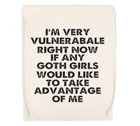 GUNMANTOR Sono Molto Vulnerabile In Questo Momento Biege Sport Borsa da Palestra da Vviaggio Resistente Ecologic