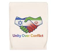 GUNMANTOR Unità Contro Il Conflitto Biege Sport Borsa da Palestra da Vviaggio Resistente Ecologic