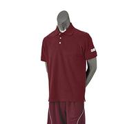 Gunn & Moore Abbigliamento da Allenamento, Polo Uomo, Bordeaux, XL