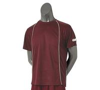 Gunn & Moore Abbigliamento da Allenamento, T-Shirt Uomo, Bordeaux, S