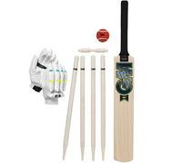 Gunn & Moore Aion, Set Mazza da Cricket e ceppi Gioventù Unisex, Size 6-Player Height 157-163cm