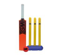 Gunn & Moore GM Opener - Set da Cricket per Bambini, con Mazza, Palla e paletti, Adatto per Tutte Le Stagioni, per Bambini dai 4 agli 8 Anni