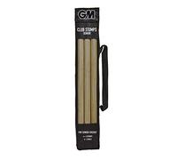 Gunn & Moore GM - Set di 6 stoppini da Cricket e 4 bastoni, in Legno, Altezza Regolabile da 68,6 cm, Borsa per Il Trasporto, Colore Naturale