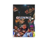 Gunna One of WunArt - Stampa su tela vintage, poster per camera da letto, moderna, estetica, per bar, carrello, decorazione da parete, senza cornice, 30 x 45 cm